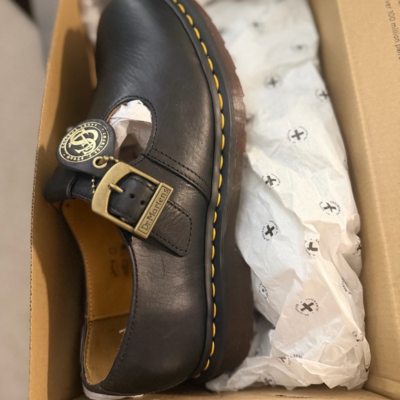 Dr. Martens Black Leather Mary Jane Shoes – Women’s Size 8 - Picture 3 of 3